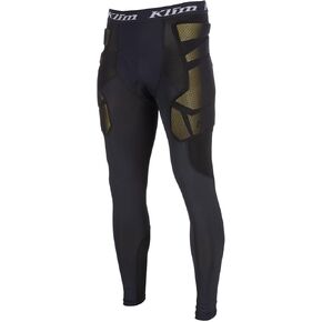 KLIM Men's Tactical Pant Motorcycle Padded Compression Base Layer Pants - Size XL - Black in Kuwait