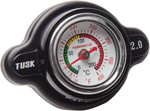 Tusk High Pressure Radiator Cap with Temperature Gauge 2.0 Bar For KTM 450 EXC 4-Stroke 2003-2007 in Kuwait