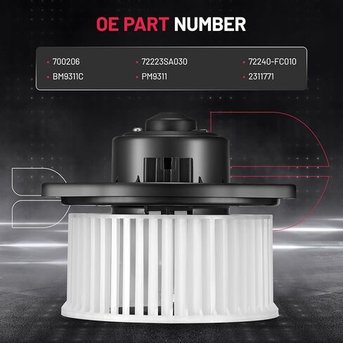 BDFHYK AC Heater Blower Motor Fan 700258 Compatible with Hyundai Elantra Santa Fe Santa Fe Sport Santa Fe XL Kia Cadenza Optima Sedona Sorento,HVAC Blower Motor Assembly Replacement for PM4036 75867 in Kuwait