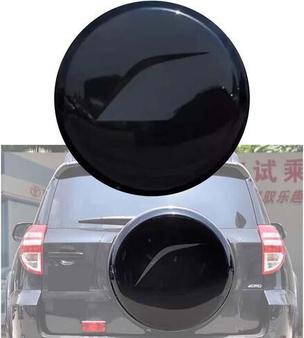 الإطارات الاحتياطية أغطية الاطارات الإطارات الخلفية SBlack يناسب لتويوتا RAV4 2009 2010 2011 2012 2013 in Saudi Arabia