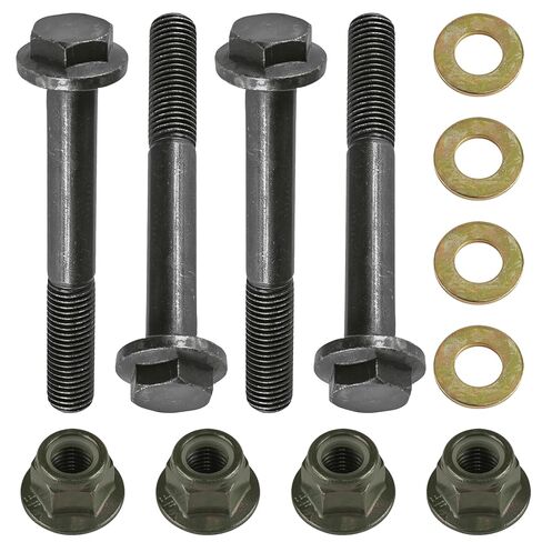 Caltric Trailing Arm/Carrier Bolt Nut Washer Kit Compatible with Polaris RZR XP 4 Turbo 2016-2021 in Saudi Arabia