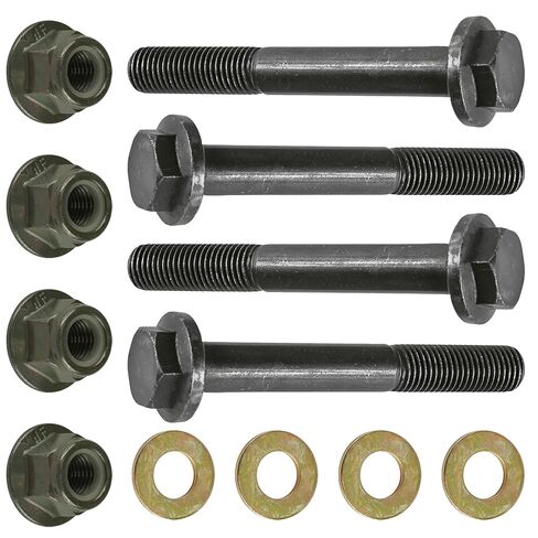 Caltric Trailing Arm/Carrier Bolt Nut Washer Kit Compatible with Polaris RZR XP 4 Turbo 2016-2021 in Saudi Arabia