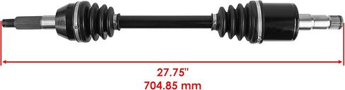 Caltric Rear Right Complete Cv Joint Axle Compatible with Polaris 1332285/1332503 If Built Before 8/28/06 in Saudi Arabia