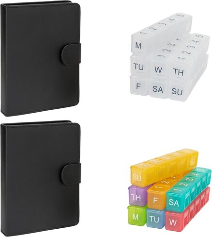 e-Pill 5 Times a Day x 7 Day Large Weekly Pill Organizer, Vitamin and Medicine Pill Box - with Discreet Case in Saudi Arabia