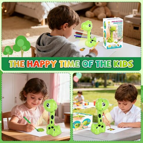Giraffe Drawing Projector for Kids with 72 Templates Kids Drawing Kit, Toys for 4+ Year Old Girls，Perfect for 4 5 6 Year Old Girls Birthday Idea in Saudi Arabia