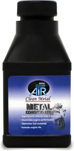 Clean Metal Motorcycle oil optimizer additive for 2 stoke and 4 stroke engines (1) in Saudi Arabia