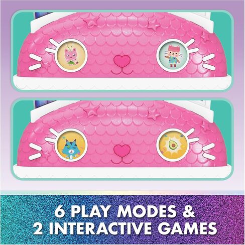 DreamWorks GABBY'S Dollhouse The Movie، مجموعة قصة Paw-Some Party مع DJ Catnip، 2 ممحاة ألعاب القطط وملحقاتها، ألعاب أطفال للفتيات والأولاد من سن 3 سنوات فما فوق in Saudi Arabia