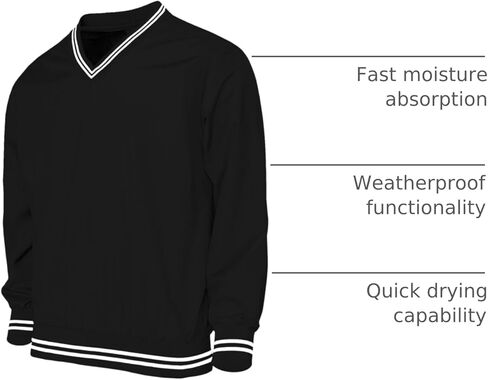 قميص جولف رجالي برقبة على شكل حرف V وقميص رياضي ضد الرياح ورقبة على شكل حرف V in Kuwait