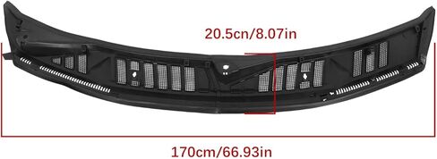 غطاء لوحة القلنسوة لممسحة الزجاج الأمامي مناسب لفورد F150 2015-2020 FL3Z15022A69A FL3Z15022A69B in Saudi Arabia