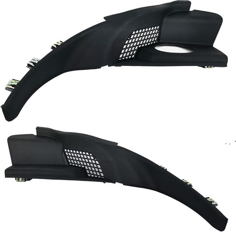 Passenger Side Windshield Wiper Trim Cover Left Right A Pillar Corner Wrap Panel Compatible with 2017-2022 Jeep Grand Cherokee Replace 55112952AC 55112951AC (Matte Black) in Saudi Arabia