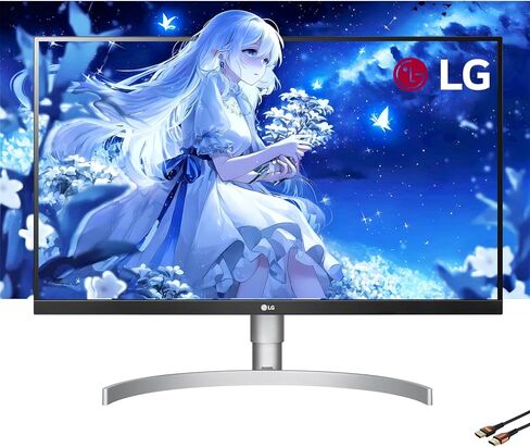 شاشة LG 32MN600P-B مقاس 31.5 بوصة عالية الدقة 1920 × 1080 IPS مع تقنية AMD FreeSync مع منفذ عرض ومدخلات HDMI (موديل 2020) in Kuwait