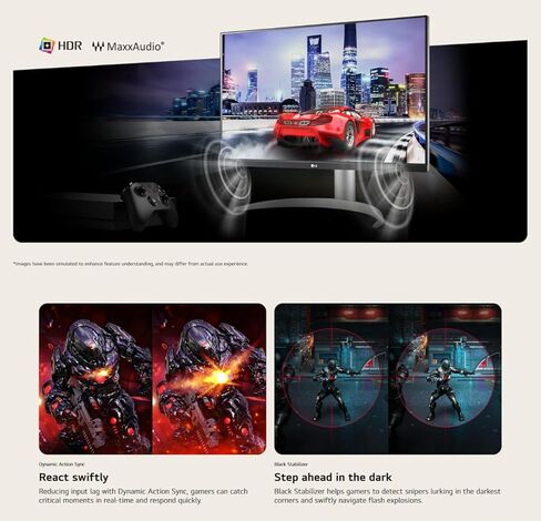 شاشة LG 32MN600P-B مقاس 31.5 بوصة عالية الدقة 1920 × 1080 IPS مع تقنية AMD FreeSync مع منفذ عرض ومدخلات HDMI (موديل 2020) in Kuwait