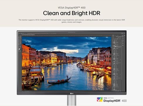 شاشة LG 32MN600P-B مقاس 31.5 بوصة عالية الدقة 1920 × 1080 IPS مع تقنية AMD FreeSync مع منفذ عرض ومدخلات HDMI (موديل 2020) in Kuwait