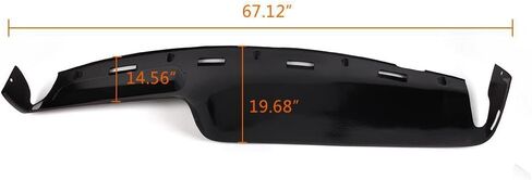 DOTCOM Molded Dash Cover Grey Compatible with 1994 1995 1996 1997 Dodge Ram 1500/2500/3500 Grey in Saudi Arabia