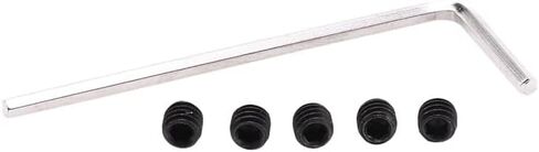 2Set Rc Double Universal Joint Cardan Joint Gimbal Couplings with Screw,10X10mm & 8X8mm| | - - (Color: Silver) in Saudi Arabia