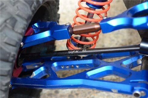 GPM Steel #45 DOGBONE for TRAXS X-maX RC Upgrade - (Color: Black) in Saudi Arabia