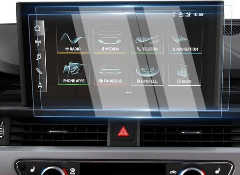 Karltys 2 Pack Rear Screen Protector for 2021-2024 Chevy Tahoe/Suburban/GMC Yukon Denali 12.6-Inch Touch Screen, 9H Tempered Glass, Yukon Rear Seat Entertainment Screen Protector Cover in Kuwait