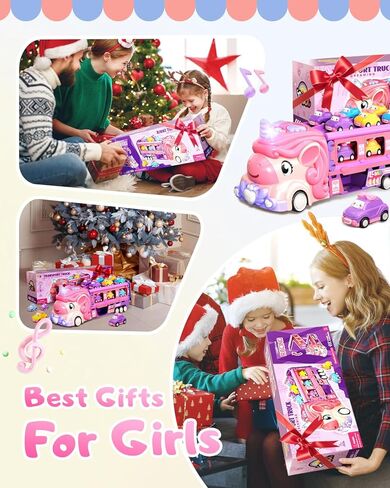 Car Toys for 1 2 3 4 5 6 7 Year Old Toddler Girls | Foldable 2-Lane Race Track | Lights & Sounds | Friction Powered | Mini Princess Cars for Kids & Toddler Girl Toys in Saudi Arabia