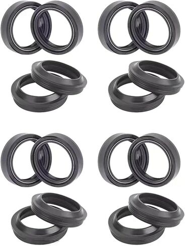 31x43x10.3 31 * 43 Front Shock Fork Damper Shaft Oil Seal Retainers 31 43 Dust Cover For STORM HT50QT-6 GHOST 50 DFE50QT-F(8pc Seal 8pc Cover) in Saudi Arabia