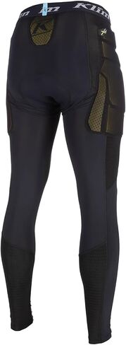 KLIM Men's Tactical Pant Motorcycle Padded Compression Base Layer Pants - Size XL - Black in Kuwait