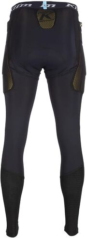 KLIM Men's Tactical Pant Motorcycle Padded Compression Base Layer Pants - Size XL - Black in Kuwait