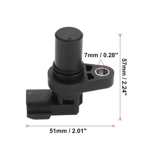 Motoforti Vehicle Transmission Speed Sensor, Transmission Speed Sensor, for Hyundai Sonata, ABS, No.42621-39200, Black in Saudi Arabia