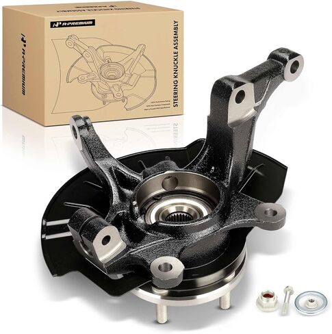 A-Premium Front Left Steering Knuckle & Wheel Bearing Hub Assembly Compatible with Kia Soul 2014 2015 2016, Driver Side in Saudi Arabia
