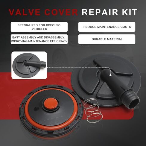 03G103469 03G103469R محرك PCV طقم تصليح غطاء الصمام متوافق مع أودي A3 VW جولف جيتا باسات توران سيات سكودا ميتسوبيشي in Saudi Arabia