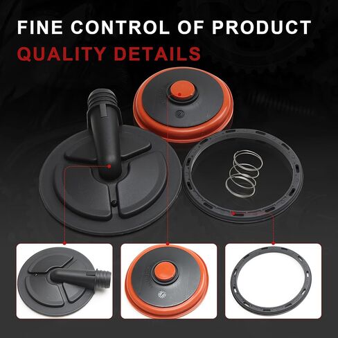 03G103469 03G103469R محرك PCV طقم تصليح غطاء الصمام متوافق مع أودي A3 VW جولف جيتا باسات توران سيات سكودا ميتسوبيشي in Saudi Arabia