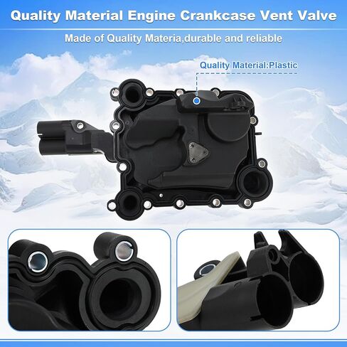 PCV Valve Crankcase Vent Valve No.06E103547P Engine Crankcase Vent Valve Oil Separator Replaces for AUDI A4 2005-2012 for AUDI A5 2007-2012 in Saudi Arabia