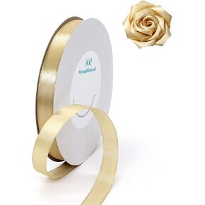 100 Yards Ribbon,1 inch Green Satin Ribbon Perfect for Wedding Decoration, Bouquet Crafts, Sewing Decoration, Handmade Bow, Christmas Decoration and So On in Kuwait