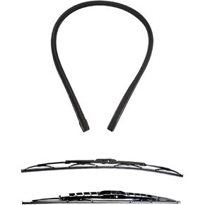 Car Wiper Rubber Refill Blade Windshield Wiper Insert Strip Generic Replacement 30cm To 80cm Fit All Types Fit for(Types B (6mm),22Inches 550mm) in Kuwait