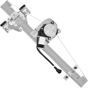 Rear Driver Side Power Window Regulator with Motor (2 Pins) Fit for 2007-2013 Chevrolet Silverado/GMC Sierra 1500 2500HD 3500HD, 741-388 in Saudi Arabia