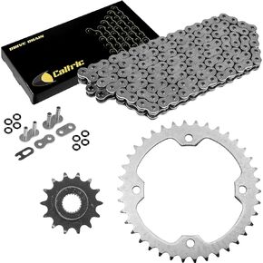 Caltric Drive Chain and Sprockets Kit Compatible With Yamaha Raptor 250 YFM250 2008 2009 2010-2013 in Kuwait