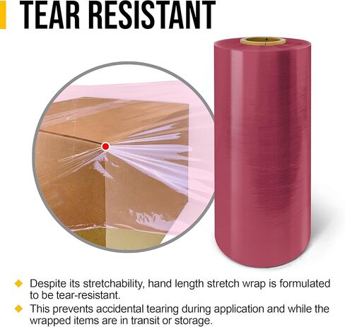 8NET 20 بوصة × 5000 بوصة، غلاف مطاطي بطول الماكينة عالي التحمل، قياس 80، فيلم تغليف منكمش من البلاستيك الأسود، علبة مكونة من لفة واحدة in Kuwait