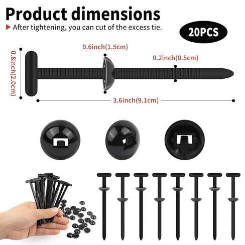 915 Pcs Bumper Clips Car Retainer Clips & Auto Fasteners Assortment Plastic Push Rivets Fender Clips - 27 Most Popular Sizes Door Trim Panel Clip Set for Toyota GM Ford Honda Chevy in Saudi Arabia