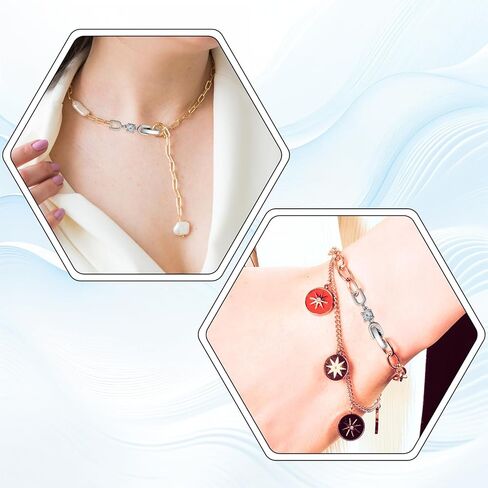 3 PCS Bracelet Extender Silver Fold Over Clasp Foldover Clip Crystal Rhinestones Watch Extender Clasps for Bracelets, Necklaces, Watches, Jewelry Making (Silver) in Saudi Arabia