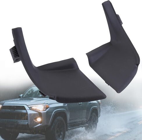 1 Pair Windshield Wiper Cowl Side Cover Trim Compatible for Toyota 4 Runner 2010-2023, 53867-35020 53866-35030 Fender to Cowl Hood Side Seal Extension Trim Panel in Saudi Arabia