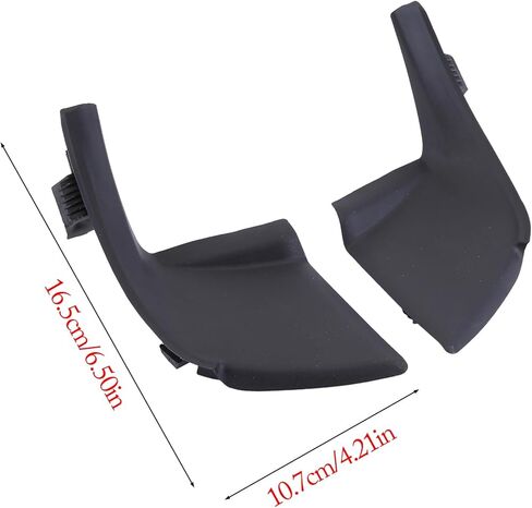 1 Pair Windshield Wiper Cowl Side Cover Trim Compatible for Toyota 4 Runner 2010-2023, 53867-35020 53866-35030 Fender to Cowl Hood Side Seal Extension Trim Panel in Saudi Arabia