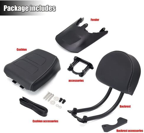 ملحقات مسند الظهر لمقعد الركاب الخلفي للدراجة النارية لـ Harley Sportster S 1250 2021-2025 ملحقات الدراجة النارية التحديثية in Kuwait