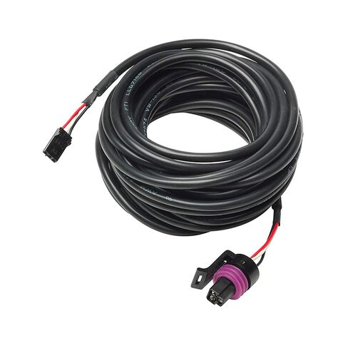 GlowShift 40ft Pressure Gauge Sensor Harness for 7 Color & 10 Color Digital Series Oil Pressure, Fuel Pressure & Nitrous NOS Pressure Gauges - Extended Length for RVs in Saudi Arabia