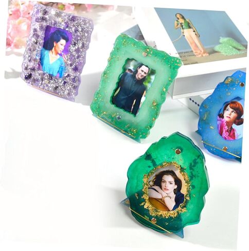 LIFKOME 1pc Premium Silicone Photo Frame Mold for Crafts Flexible Epoxy Mold for Creating Geometric Picture Frames Reusable for Art and Embellishments in Saudi Arabia