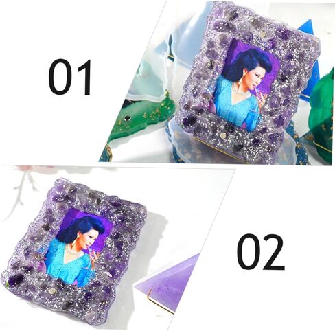 LIFKOME 1pc Premium Silicone Photo Frame Mold for Crafts Flexible Epoxy Mold for Creating Geometric Picture Frames Reusable for Art and Embellishments in Saudi Arabia
