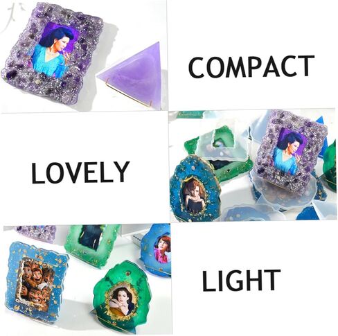 LIFKOME 1pc Premium Silicone Photo Frame Mold for Crafts Flexible Epoxy Mold for Creating Geometric Picture Frames Reusable for Art and Embellishments in Saudi Arabia