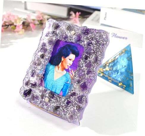 LIFKOME 1pc Premium Silicone Photo Frame Mold for Crafts Flexible Epoxy Mold for Creating Geometric Picture Frames Reusable for Art and Embellishments in Saudi Arabia