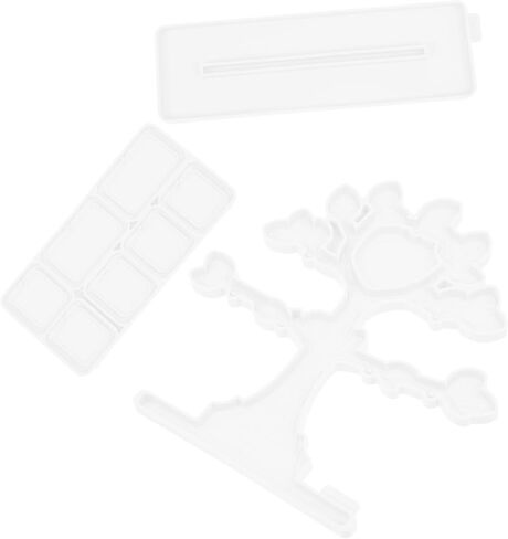 Gadpiparty 1set Tree-Shaped Photo Frame Epoxy Mold Desktop Adornment Silicone Molds for Creative Home Decor to Use for Custom Crafting in Saudi Arabia