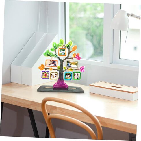 Gadpiparty 1set Tree-Shaped Photo Frame Epoxy Mold Desktop Adornment Silicone Molds for Creative Home Decor to Use for Custom Crafting in Saudi Arabia