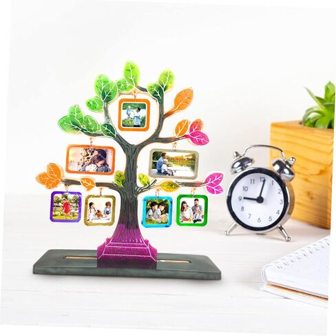 Gadpiparty 1set Tree-Shaped Photo Frame Epoxy Mold Desktop Adornment Silicone Molds for Creative Home Decor to Use for Custom Crafting in Saudi Arabia