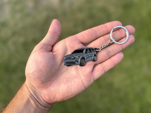 Dodge Durango Metal Keychain – Officially Licensed Accessories Key Chain Cool Gifts Men Women RT SRT Gift in Saudi Arabia