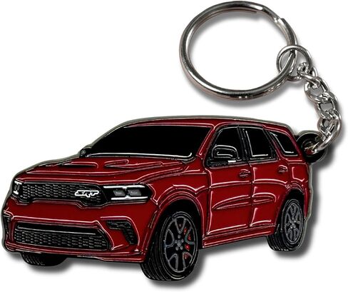 Dodge Durango Metal Keychain – Officially Licensed Accessories Key Chain Cool Gifts Men Women RT SRT Gift in Saudi Arabia
